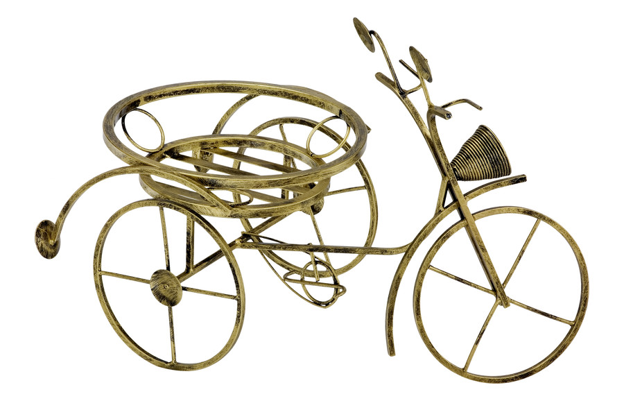 Blumenständer aus Metall im Fahrrad Design Modell 134