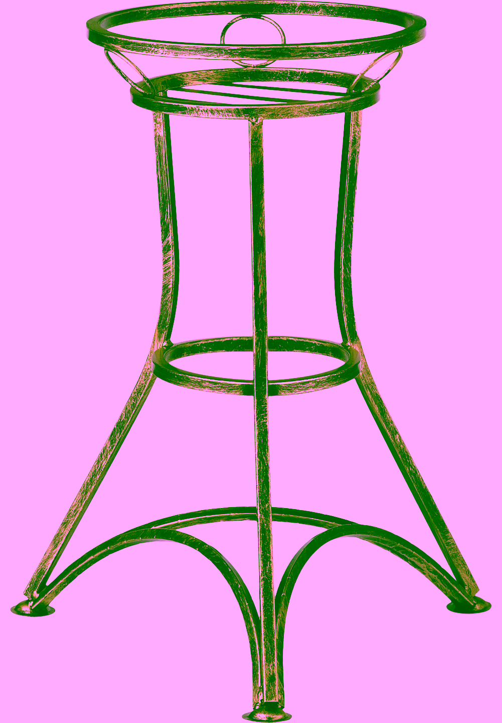 Blumenständer aus Metall Modell 214A