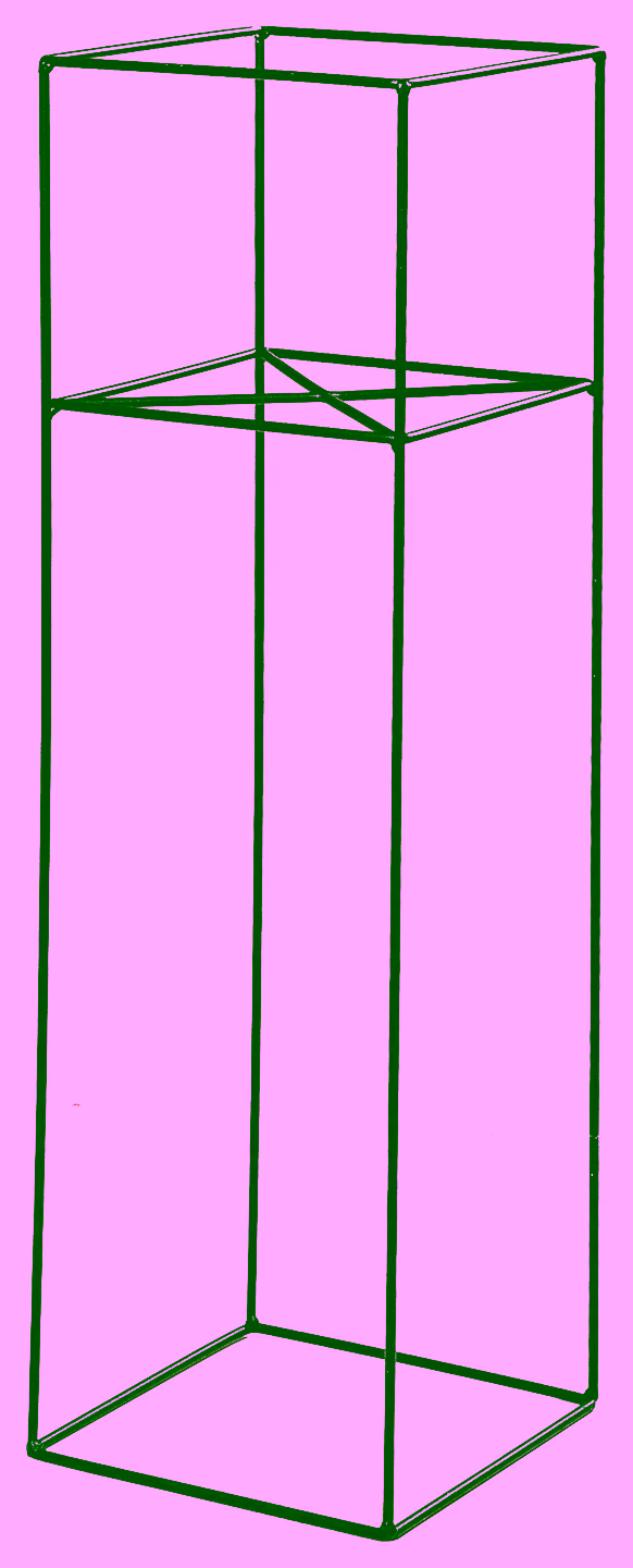 Drahtständer einzeln 80 Modell 604